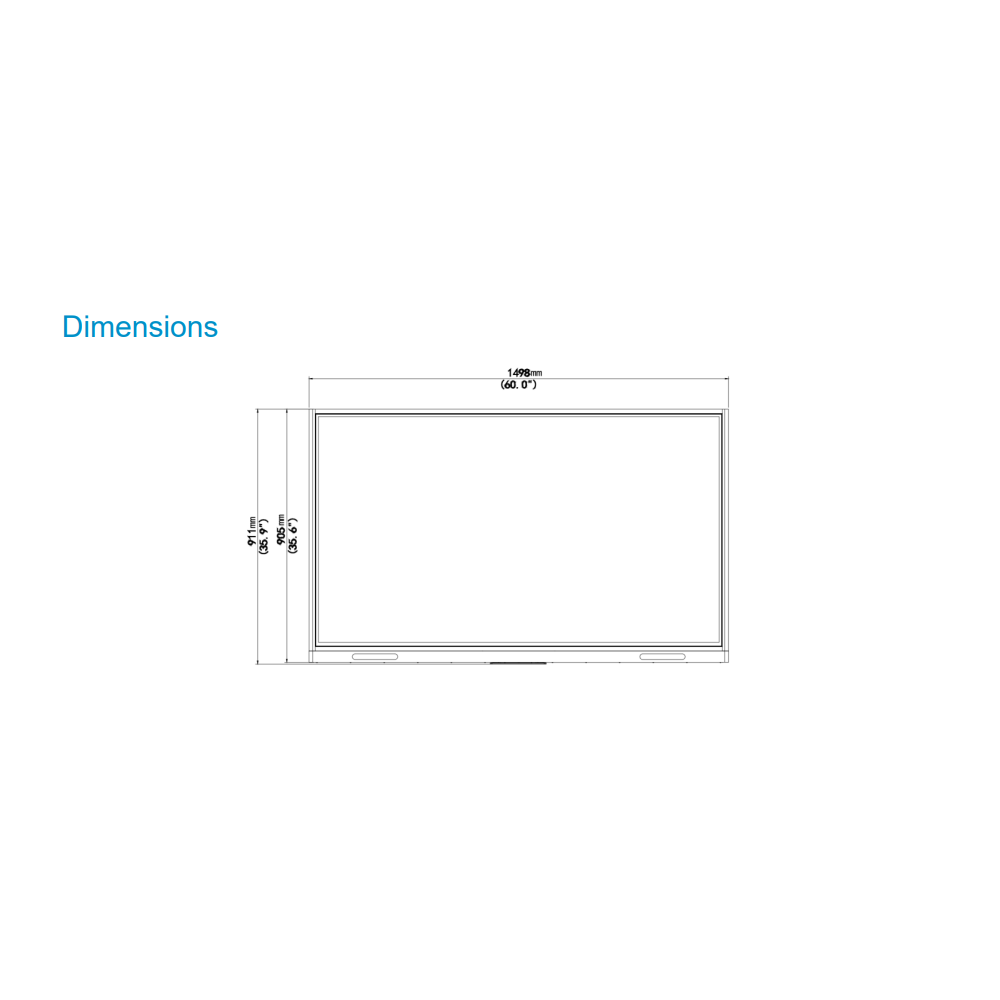 65 Inch Smart Interactive Display - Business Intelligence Solution