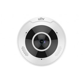 12MP Ultra HD Infrared Vandal-resistant Fisheye Fixed Dome Camera